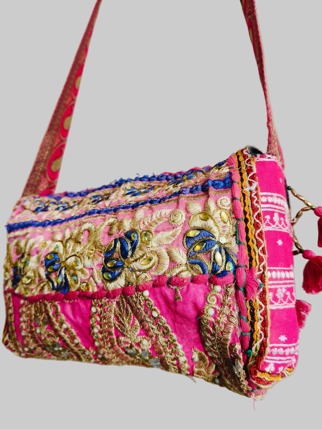 Cross Body Bag Embroidered #1